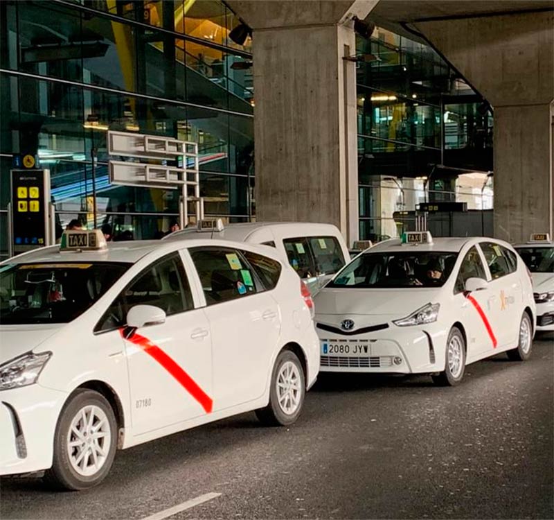 Taxis at Madrid - Barajas Airport